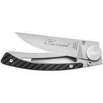 Couteau De Poche Manche Façon Carbone - Liner Lock Le Thiers