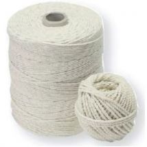 Cordeau Coton Naturel D1mm - 10 Pelotes De 100g L80m