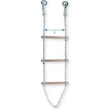 Echelle De Corde En Polypropylène Avec Barreaux En Bois H5m
