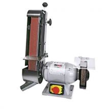 ProMac - Touret Meule Bande 150mm 230V - Travail du Métal - 250W - 3 Ans Garantie