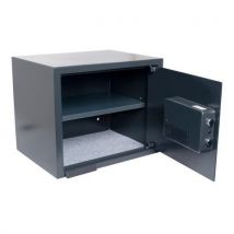 Coffre-fort - 430 X 360 X 310 Mm - 35l - Gris Foncé - Pavo