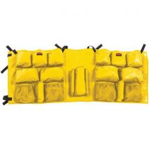 Rubbermaid - Sac De Rangement Jaune Pour Conteneur Chariot Slim Jim