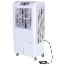 Sovelor - Rafraîchisseur d'air mobile 80 m² - 4000 m³/h - Réservoir 50L - Blanc