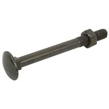 Boulons Tête Ronde Carré À Visser Couleur Noir 70mm