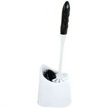 Porte Brosse Wc En Propylène Avec Goupillon Et Socle Taupe