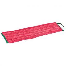 Frange En Microfibre Poils Longs 45 Cm Rouge