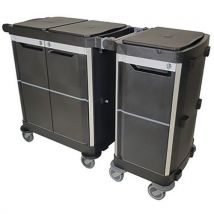 Chariot De Nettoyage Fermé Flexible Avec Unité Amovible
