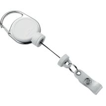 Durable 1 Enrouleur Avec Bouton Pression Pour Porte- Carte - Durable