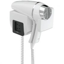 Sèche-cheveux Blanc Avec Support Frontal Pr Mt Clipper Ii