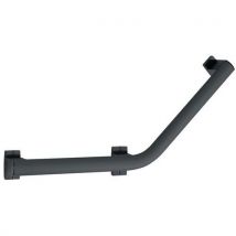 Barre Coudée 84cm Anthracite Metis