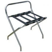 Rack En Métal Avec Dosseret Chromé