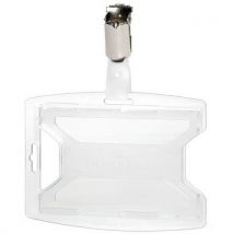 Durable - 25 Porte-badge d’accès avec clip - Durable