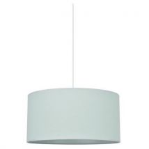 Suspension Cylindre En Coton Uni Sauge