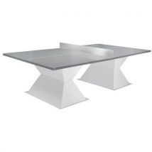 Table Tt Résitec 35 Mm Antivand. Coins Carrés Gris Clair