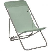 Lot De 2 Transats Helio Acier Largeur 56 Cm Aloé Lafuma