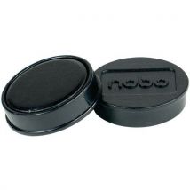 Aimants Nobo De 30mm Pour Tableaux Blancs - Noir
