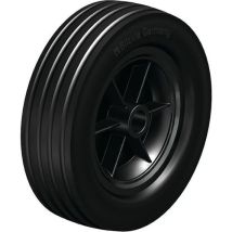 Blickle - Roue à bandage caoutchouc VPP 254_25G - Ø 250mm - Charge 300kg - Échafaudage roulant