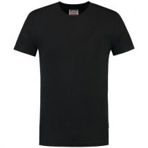 Tee-shirt Fitted 101004 Black Xxl - Unisexe