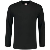 Tee-shirt Manches Longues 101006 Black 4xl - Unisexe