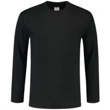 Tee-shirt Manches Longues 101006 Black S - Unisexe