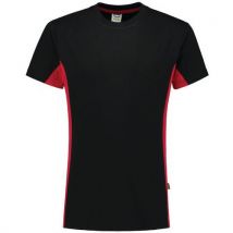 Tee-shirt Bicolor 102004 Black-red Xl - Unisexe