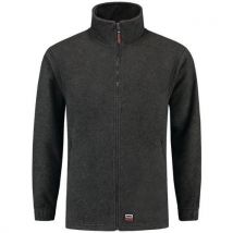 Sweat Zippé Polaire 301002 Antracite Melange Xl - Unisexe