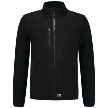 Sweat Zippé Polaire Luxe 301012 Black Xxl - Homme