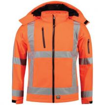 Blouson Softshell Norme Nl Rws 403003 Fluor Orange 3xl - Unisexe
