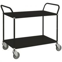 Chariot De Transport 2 Tablettes Avec Freins- Force 250kg