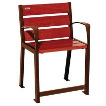 Fauteuil Silaos Sénior Acajou Aspect Corten