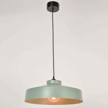 Suspension Forme Industrielle En Métal Peint Cactus