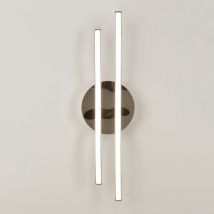 Applique Sdb 2 Lumières En Métal Alu