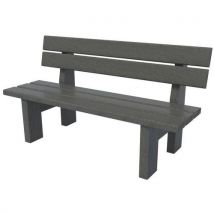 Banc Madrid Maternelle 120 Cm - Gris/gris