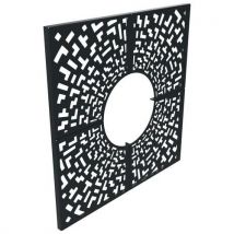 Grille D'arbre Arbea 2.25 M² Métal Gris 7016
