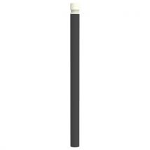 Potelet Vityl Pmr Tête Gorges Mét Htr 1.20m Ø90mm Gris 7016