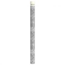 Potelet Vityl Pmr Tête Gorges Métal Htr 1.20m Ø102mm - Galva