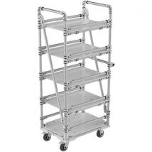 Chariot Haut Alu 740x500x1600mm - 350 Kg