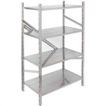 Rayonnage Inox Depart P.400xl.1000 - Plein