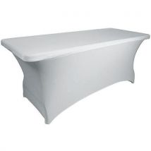 Nappage Table Rectangul 4 Côtés Blanc 183x76cm Furnitrade