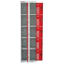 Borne De Chargement Pws6 Powerstation 6 Casiers - 300x450x1800 Mm