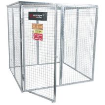 Armorgard - Cage de stockage pour bouteilles de gaz Gorilla Gas Cage - 160 bouteilles, 1 porte, 3600x2400x1800 mm - Sécurité et conformité