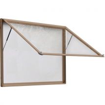 Vitrine D'affichage Extérieure Porte Levante Plexiglas 101 X 179 Cm 1019