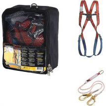 Kit Antichute Échafaudage Harnais Et Longe Double
