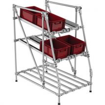 Mini-rack Picking À Galets Frontal À Angle 740x1200x1380