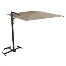 Parasol Astro Carbon 3 X 4 M Sans Volant - Toile Taupe