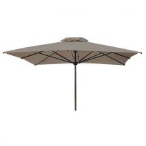 Parasol Leonardo Télescopique 4x4 M Sans Volant - Taupe