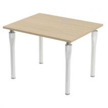 Bureau Noga 100 X 80 Cm Chêne Blanc