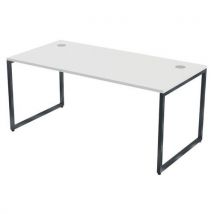 Bureau Kad Pieds Cadres 160 X 80 Cm Blanc Anthracite