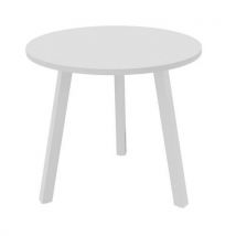 Table Partage Ø 80 Cm Blanc / Blanc