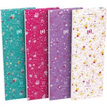 Bloc Shopping Flowers Agrafé 74x210 160 Pages 90g Ligné 6mm